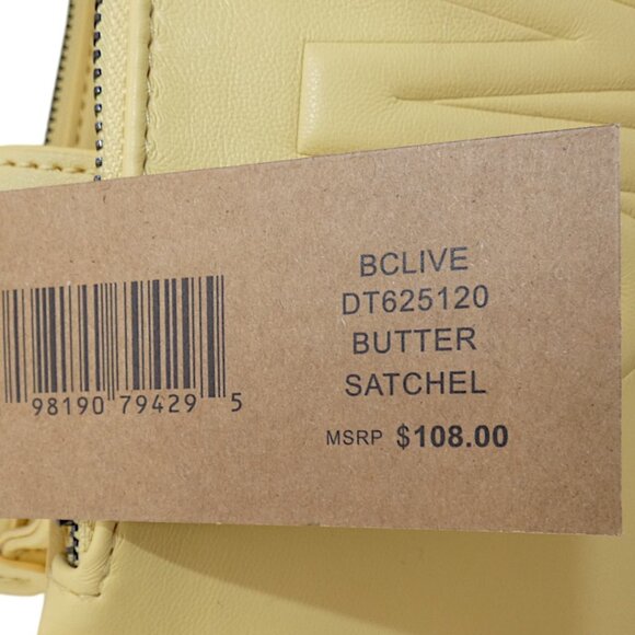 Steve Madden Butter Yellow Adjustable Crossbody Bag Preppy Minimalist Y2K Trendy - Picture 11 of 16